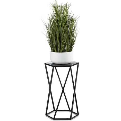 Supporto per piante nero, 40 cm