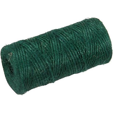 1 Stück dunkelgrünes Hanfseil