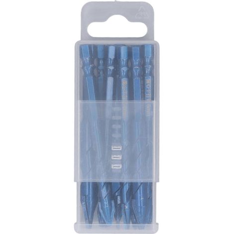 10-teiliges Set exzentrischer Bohrköpfe mit hoher Härte, speziell für schräge, gebogene Steinbohrer.