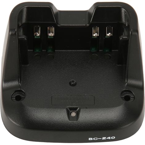 Chargeur de bureau universel pour talkie-walkie, compatible avec les radios bidirectionnelles Icom IC V86, IC U86 et BP 298 (prise américaine, 100-240 V). (1/5)