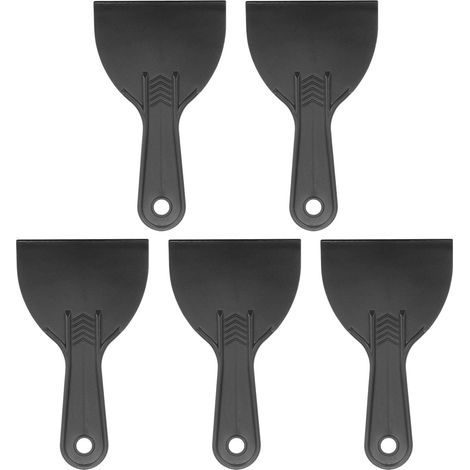pièces Spachtelschaber 4" Breite 6mm dünne flexible Kunststoffspachtelmesser zum Auftragen, (1/5)