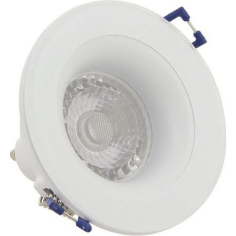 Spot GU10 50 W, blanc, rond, IP44, 4000 K – Ampoules LED pour éclairage d’intérieur et de salle de bain (1/5)