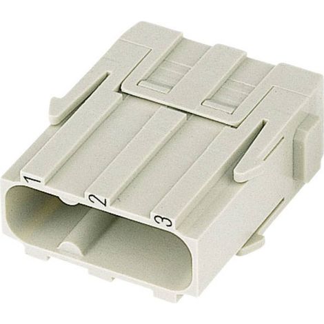 Harting 09 14 003 3002 Inserto maschio Han® C-Modul 3 + PE A vite 1 pz. (1/2)