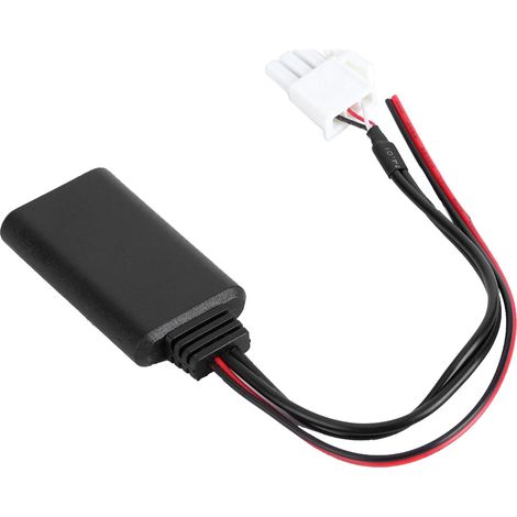 Câble adaptateur audio Bluetooth 3,5 mm sans fil stéréo 3 broches pour Honda GL1800 Goldwing, kit transmission musique moto, accessoire autoradio (1/4)