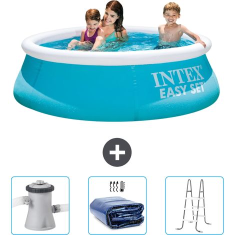 Intex Piscine Easy Set Ronde - 183x51 cm - 4-pièces SCB83 (1/5)