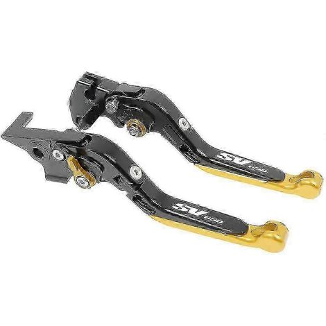 Poignées de guidon Unique Sv 650 Sv650s pour moto Suzuki Sv650 Sv 650s 1999-2012 ( jaune-3 ) (1/5)