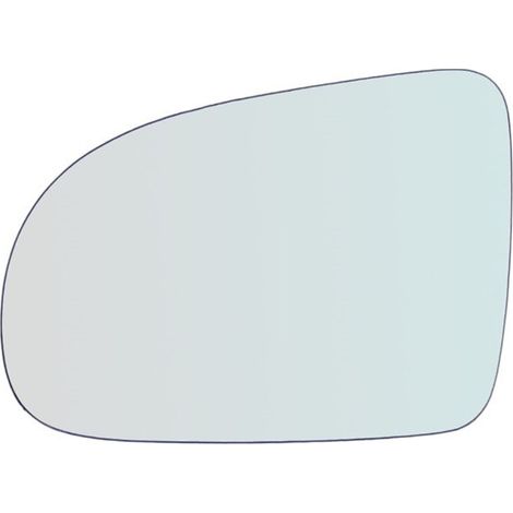 Vetro specchio retrovisore lato sx per opel corsa b dal 1993-1998 (1/5)