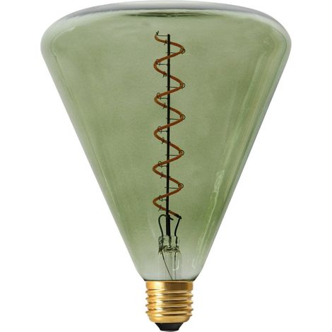 Ampoule LED E27 4W Design Décoratif en Verre et Métal Vert pour Luminaire et Suspension - PANGIVO (1/5)