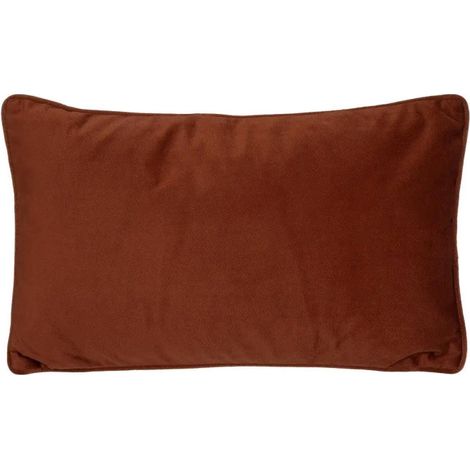 Coussin Déhoussable "Lilou" 50x30cm Terracotta (1/2)