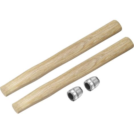 Massue 12.2" Manches En Bois De Remplacement Pour Massue Avec Coins Ronds Pour Tete De 2lb Ronde Octogonale Charpente Menuiserie Construction Bricolage Outils De Massue Et Hache (1/5)