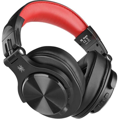 Cuffie wireless Oneodio Fusion A70 (nere e rosse) (1/2)