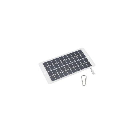 Panneau solaire 10W 5V Type de sortie C Frais de portable pour la surveillance de la sécurité de la charge du téléphone (1/5)