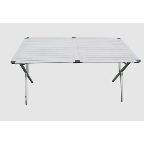Table de jardin 140 cm – Charge maxi 30 kg – Sac de transport inclus – Pour espaces extérieurs – Antarion (1/2)