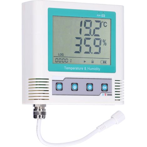 Enregistreur de température et d'humidité USB, capteur de données avec historique 260 000 relevés, journal climatique portable