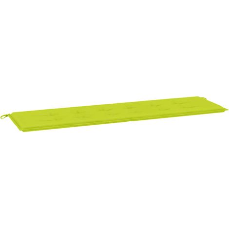 Maison Exclusive - Gartenbank-Auflage Hellgrün 180x50x3 cm Oxford (1/5)