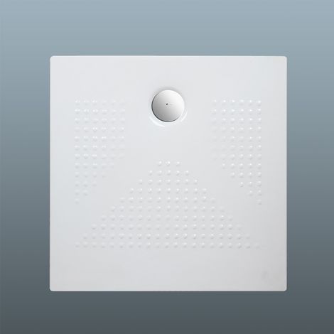 Piatto doccia antiscivolo 90x90 cm 3 cm (1/2)