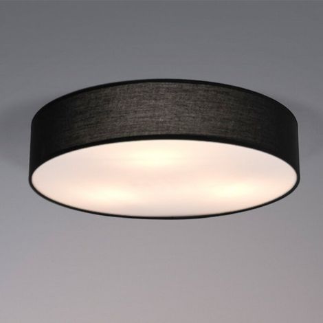 [GEBRAUCHT] B-Ware OSRAM Deckenleuchte Lampe Leuchte ORBIS PARIS schwarz Textil E27 runde Form (1/2)