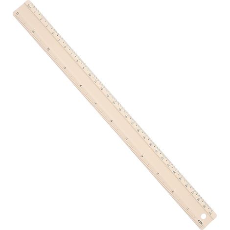 Règle DOITOOL en alliage d'aluminium, métrique portable de 30 cm (1/5)