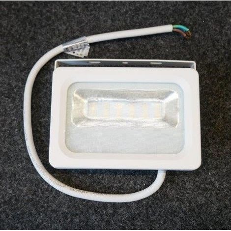 Projecteur extérieur LED 10W blanc 130x90x38mm 4000K 850lm 120° non-dimmable alim 230V IK08 IP65 MB Projecteur MB EXPERT