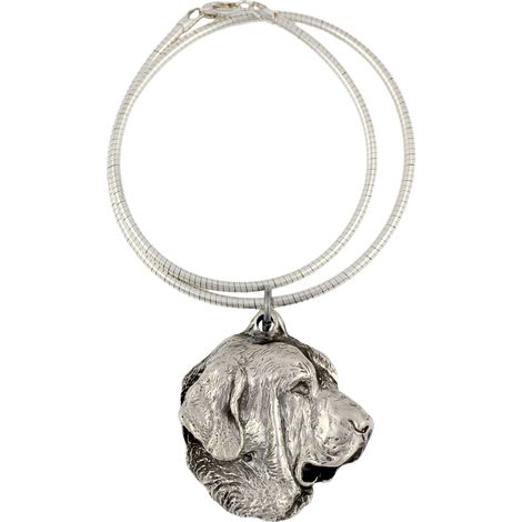 Collana con ciondolo a forma di serpente, un gioiello unico per gli amanti dei cani, realizzato da Art-Dog. (1/5)