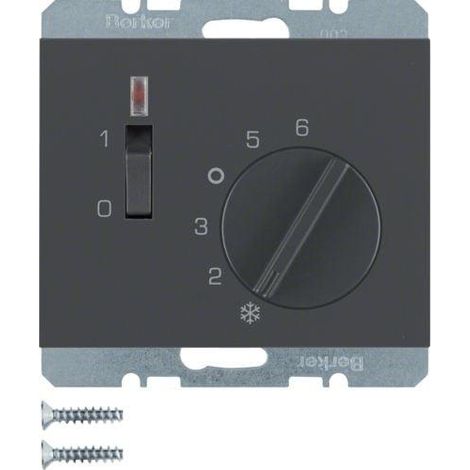 Thermostat berker k.1 interrupteur bascule LED 250V