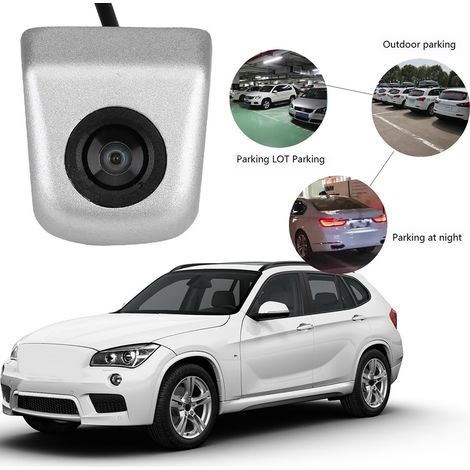 Mini-Rückfahrkamera, universelle Schraubbefestigung, externe CCD-Autokamera, wasserdicht (schwarz). (1/5)
