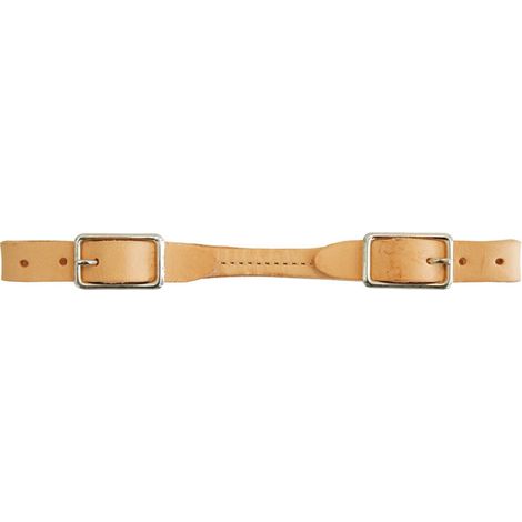 Barbozzale Lakota in cuoio con fibbie inox - Marrone Chiaro Cognac