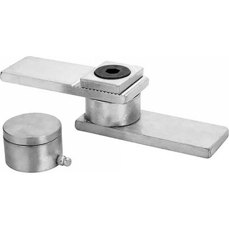 Estebro – Pivot pour portail Ø 42 mm – Charge maximale 375 kg – Conçu pour portes lourdes – Installation facile avec platine rainurée (1/2)