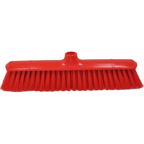 Balai Rouge 380 Mm Souple, Fibre Polyester - L2G