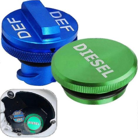 Magnetische Tankdeckel für Kraftstoff und Öl (Diesel und AdBlue) – 2er-Pack (1/2)