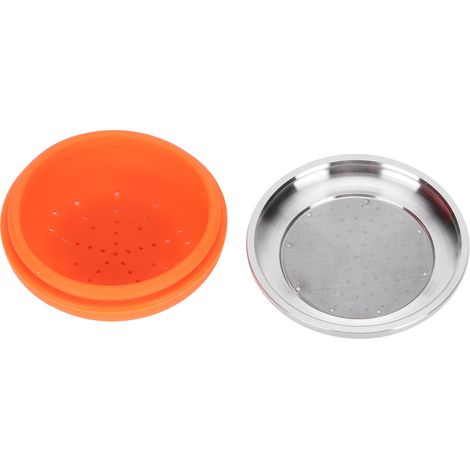 Capsules de café rechargeables, tasse filtrante réutilisable avec brosse et cuillère adaptée à Didiesse (1/5)