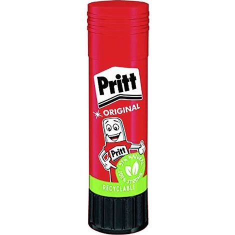 Bâton de colle - Pritt - 4x 43g - Séchage rapide - 97% ingrédients naturels (1/5)