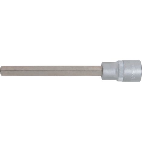 KS Tools 911.1960 1/2'' Bit-Stecknuss Innensechskant, 10mm, 240mm