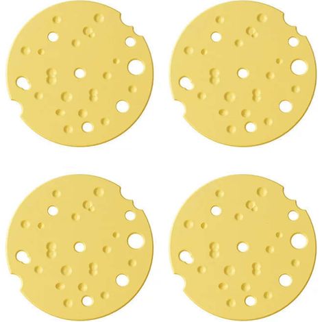 Tapis isolant en silicone résistant à la chaleur en forme de fromage (1/4)