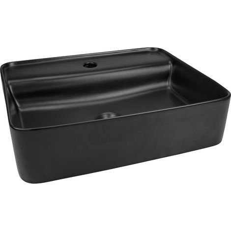 BAICCO Aufsatzwaschtisch 50cm Black