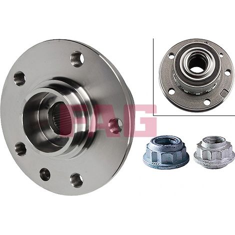 Kit de roulements de roue FAG 713 6107 60 VW 7H0401611C 7H0401611D 7H0401611E