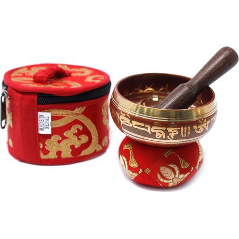 Coffret Cadeau Mini Bol Chantant - Rouge- Vendu par 1 (1/4)