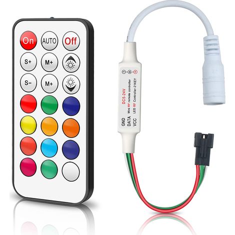 IluminaShop - Controlador Mini Colorful para Tira LED Digital (1/2)