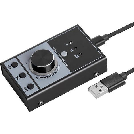 Lautstärkeregler aus robustem Metall, Computer-, Handy- und USB-Lautstärkeregler (1/5)