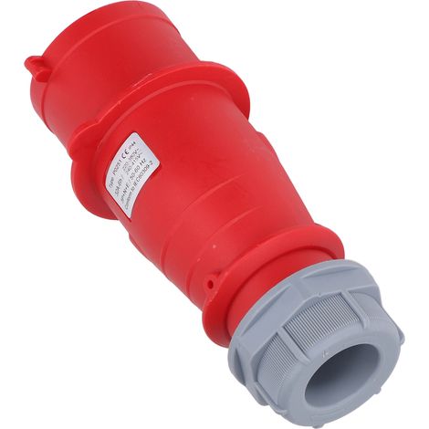 Connecteur Industriel Étanche 5 Broches Prises Droites Encastrées 3P+N+E 32A 220-380V 240-415V (1/5)