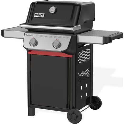 Weber – Barbecue à gaz Spirit E-210 – 2 brûleurs en inox – Thermomètre intégré – Cuve en fonte d'aluminium – Pour 12 personnes (1/5)