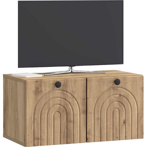 Maison Exclusive - Wandmontierter TV-Schrank Artisan-Eiche 59,5 x