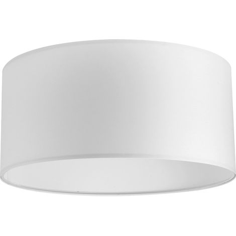 Ideal Lux Paralume cilindro bianco Set 1 luce 42 cm tessuto