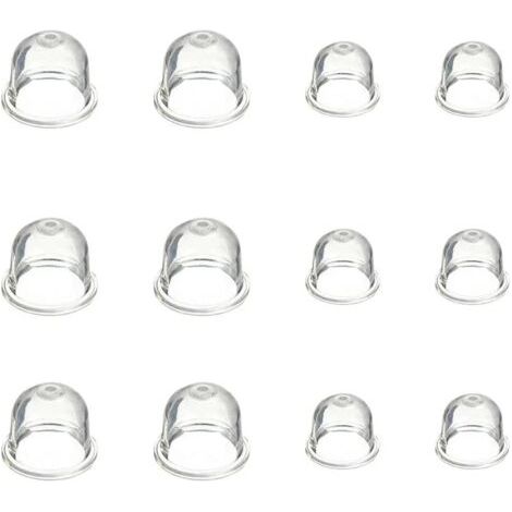 [JAMAIS UTILISÉ]12 Pièces Carburateur Amorce Pompe Ampoule 19 mm et 22 mm Poire Pompe Amorcage Accessoires de Carburateur pour Debroussailleuse Tronçonneuse Souffleur Tondeuse (1/4)