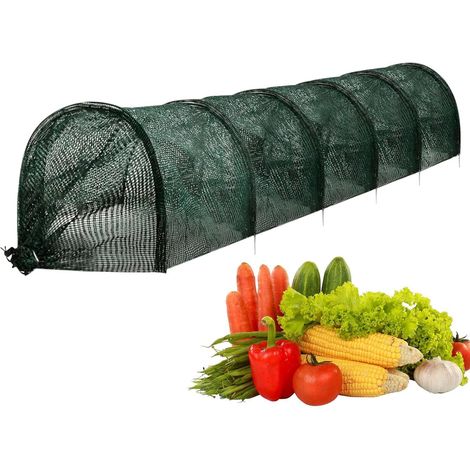 Schutznetz Pflanzenschutznetz Mit Gartenbügeln Gewächshaus
