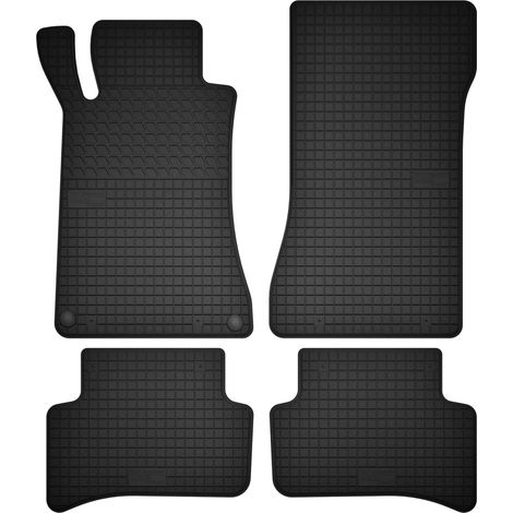 Juego de alfombrillas de goma para: Mercedes Clase C W203 sedán y familiar (de 2000 a 2008)