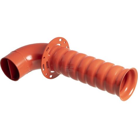 Tubo corrugado corto S100 KVERNELAND AC36017294 (1/3)