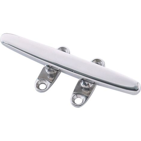 Taquet 150mm, Quai d'amarrage en Acier Inoxydable V2A, Fixation de Corde avec 4 Trous pour Voile d'ombrage, Bateau à Voile (1/5)