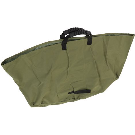 Sac de rangement portable pour la maison, en tissu Oxford 600D, sac poubelle réutilisable pour plantes et fleurs de jardin, vert armée. (1/5)