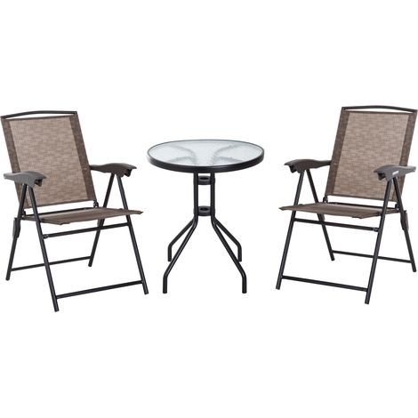 Ensemble de jardin GASTON marron (1/5)